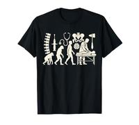 Chiropractor Evolution Funny Human Progress Graphic Job Work T-Shirt