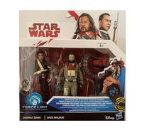 CHIRRUT IMWE AND BAZE MALBUS STAR WARS FORCE LINK ACTION FIGURE 3 PACK