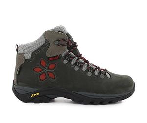 Chiruca Monique, Bottes de randonnée Femme, Gris/Rouge, 36 EU