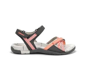 CHIRUCA Sandales plates Valencia 28 pour femme Gris/rose, gris, 38 EU
