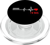Chirurgie à cœur Ouvert et Je suis de Retour en Cas de Crise Cardiaque PopSockets PopGrip pour MagSafe