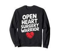 Chirurgie à cœur Ouvert Survivant Survivant Chirurgie des Maladies cardiaques Sweatshirt
