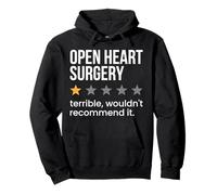 Chirurgie à cœur ouvert Une étoile évaluation de la chirurgie cardiaque Récupération Sweat à Capuche