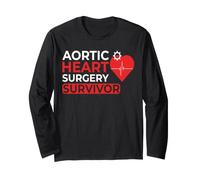 Chirurgie aortique Funny Open Heart Bypass Crew Manche Longue