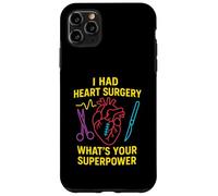 Chirurgie Cardiaque Quel est Votre Super Pouvoir ? Patient en Chirurgie Masculine Amusant Coque pour iPhone 11 Pro Max