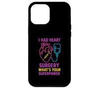 Chirurgie Cardiaque Quel est Votre Super Pouvoir ? Patient en Chirurgie Masculine Amusant Coque pour iPhone 12 Pro Max