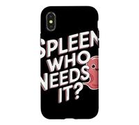 Chirurgie de la Rate Splénectomie Opération Médicale Enlèvement de la Rate Coque pour iPhone X/XS