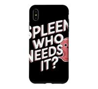 Chirurgie de la Rate Splénectomie Opération Médicale Enlèvement de la Rate Coque pour iPhone XS Max