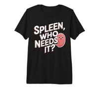 Chirurgie de la Rate Splénectomie Opération Médicale Enlèvement de la Rate T-Shirt Haut de Gamme