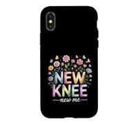 Chirurgie de récupération de Remplacement du Genou drôle New Me Coque pour iPhone X/XS