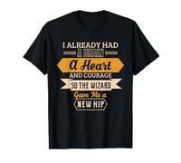 Chirurgie de Remplacement de la Hanche Nouvelle récupération du Courage de la Hanche Get Well T-Shirt