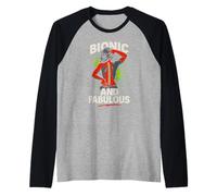 Chirurgie du Dos Bionic and Fabulous Fun Womens Get Well Manche Raglan