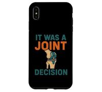 Chirurgie du Genou C'était Une décision Commune Amusante rétablissement des Hommes Coque pour iPhone XS Max