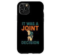 Chirurgie du Genou C'était Une décision Commune Amusante rétablissement des Hommes Coque pour iPhone 11 Pro