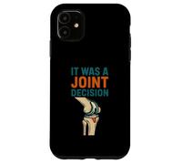 Chirurgie du Genou C'était Une décision Commune Amusante rétablissement des Hommes Coque pour iPhone 11