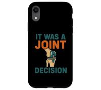 Chirurgie du Genou C'était Une décision Commune Amusante rétablissement des Hommes Coque pour iPhone XR
