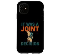 Chirurgie du Genou C'était Une décision Commune Amusante rétablissement des Hommes Coque pour iPhone 11