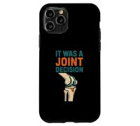 Chirurgie du Genou C'était Une décision Commune Amusante rétablissement des Hommes Coque pour iPhone 11 Pro