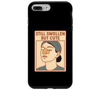 Chirurgie du Nez Toujours enflée mais Mignonne patiente en Chirurgie pour Femmes Coque pour iPhone 7 Plus/8 Plus