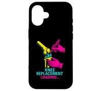 Chirurgie Genouillère de Remplacement Amusant pour Homme Coque pour iPhone 16