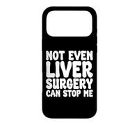 Chirurgie hépatique drôle, récupération d'opération hépatique Coque pour iPhone 17 Pro Max