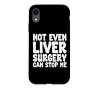 Chirurgie hépatique drôle, récupération d'opération hépatique Coque pour iPhone XR