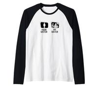 Chirurgie Votre sœur Ma sœur, Mon frère, Un Chirurgien drôle Manche Raglan