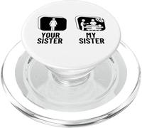 Chirurgie Votre sœur Ma sœur, Mon frère, Un Chirurgien drôle PopSockets PopGrip pour MagSafe