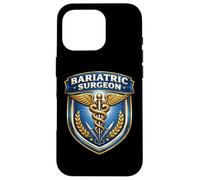 Chirurgien bariatrique Caducée Chirurgie métabolique de Perte de Poids MD Coque pour iPhone 16 Pro