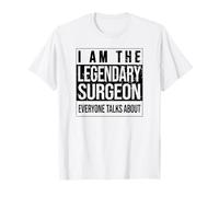 Chirurgien-médecin Anniversaire né Chirurgien T-Shirt