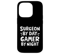 Chirurgien par Day Gamer by Night Salle d'opération Chirurgie Humour Coque pour iPhone 14 Pro