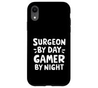 Chirurgien par Day Gamer by Night Salle d'opération Chirurgie Humour Coque pour iPhone XR