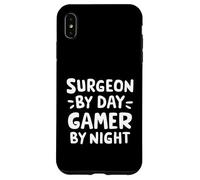 Chirurgien par Day Gamer by Night Salle d'opération Chirurgie Humour Coque pour iPhone XS Max