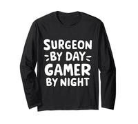 Chirurgien par Day Gamer by Night Salle d'opération Chirurgie Humour Manche Longue