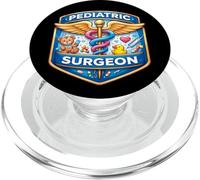 Chirurgien pédiatrique Caducée Chirurgie fœtale néonatale Médecin MD PopSockets PopGrip pour MagSafe