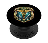 Chirurgien plasticien Chirurgie esthétique Reconstructive Docteur MD PopSockets PopGrip Adhésif