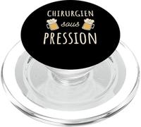 Chirurgien sous Pression Original Humour médical drôle bière PopSockets PopGrip pour MagSafe