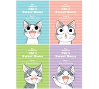 Chi's Sweet Home Manga Series 4-Book Collection Set - The Complete Full-Color Edition of the Adorable Cat Classic