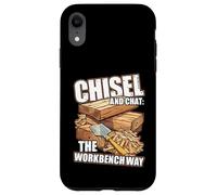 Chisel and Chat: The Workbench Way Coque pour iPhone XR
