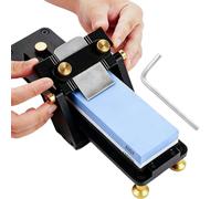 Chisel Sharpener - Aluminium Alloy Réglable Universel | Honing Guide for Chisels and Planes - for Woodworkers Carpenters Furniture Craft DIY Shaping Maintenance Care