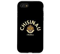 Chisinau Moldavie Chisinau maison Moldavie Emblème voyage en famille Coque pour iPhone SE (2020) / 7 / 8