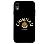 Chisinau Moldavie Chisinau maison Moldavie Emblème voyage en famille Coque pour iPhone XR