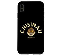 Chisinau Moldavie Chisinau maison Moldavie Emblème voyage en famille Coque pour iPhone XS Max
