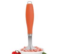 CHITHE CHEAGE CHOUNT - Outil de viande hachée à 5 lames, outil de masque à hamburger en nylon durable, mélangeur d'aliments pas, gadget de cuisine sûr pour le lave-vaisselle pour