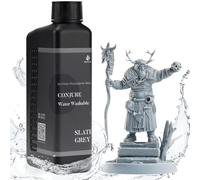Chitu Systems Conjure Résine Lavable à l'Eau 1KG,Post-traitement plus Rapide, Résine pour Imprimante 3D Facile à Nettoyer,Résine Photopolymère Standard 405nm pour Imprimantes 3D (1000g, Gris ardoise)
