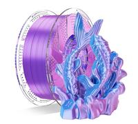 Chitu Systems Conjure Silk PLA Dual Color Filament, Rose-Sky Blue Filament, Diameters 1.75±0.02 mm 3D Printer Filament 1KG/2.2lb