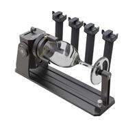 Chitu Systems Upgraded RR1 Rotary Roller, 180° Angle Adjustment Jaw Roller, Compatible with Most Laser Engraver Machine for Engraving Cylindrical Object Boxes, Wine Glass, Tumbler, Ring