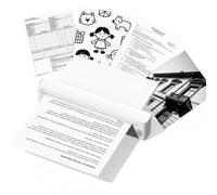 CHIVALZ A10 Portable Thermal Printer, Wireless Mobile Printer, for Home Office Travel, Compatible with Smartphone Laptop.Includes 10 Sheets of Thermal Paper.White/Black