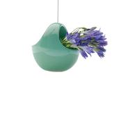 Chive Aerium Nest Vase en céramique Suspendue Vert