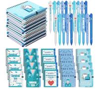 Chivertion 40 Pcs Happy Surgical Tech W ifts Bulk Items Surgical Tech Week Spiral Notebooks with Ballpoint Pens Technologist Gifts for Hospital Doctor Office Holiday Supplies
